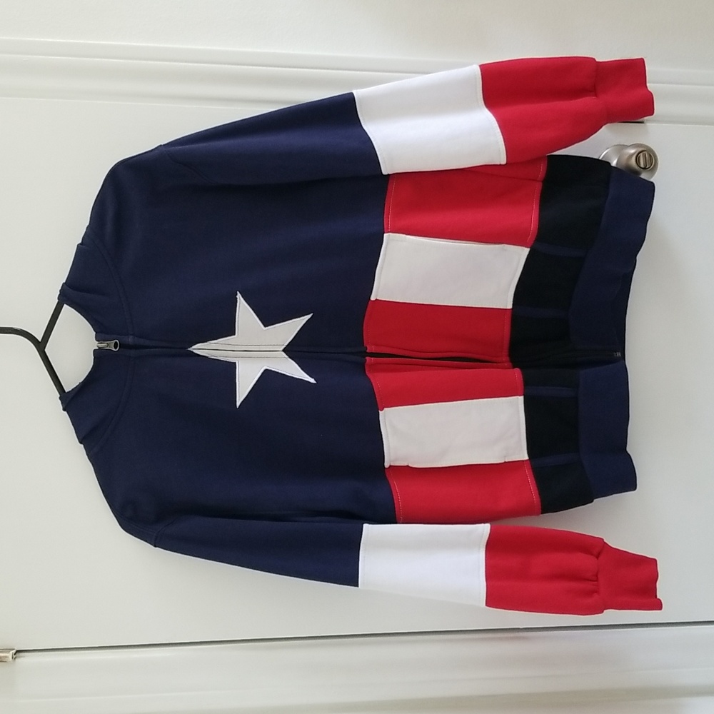 Captain America Zip-Up Hoodie / Size Boys XL